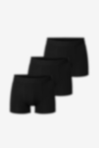 Black Boxer Brief underpants 3-Pack - Bread & Boxers